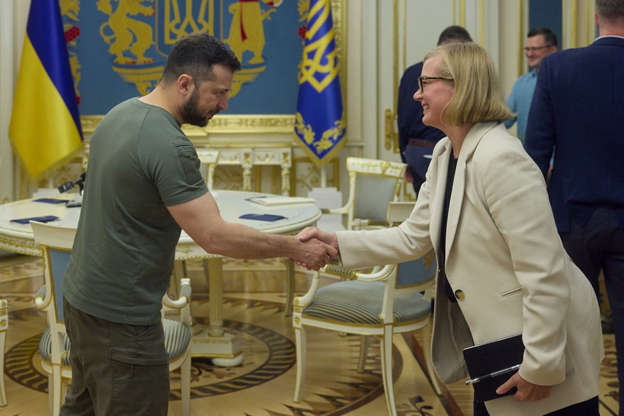 Зеленский встретился с министром иностранных