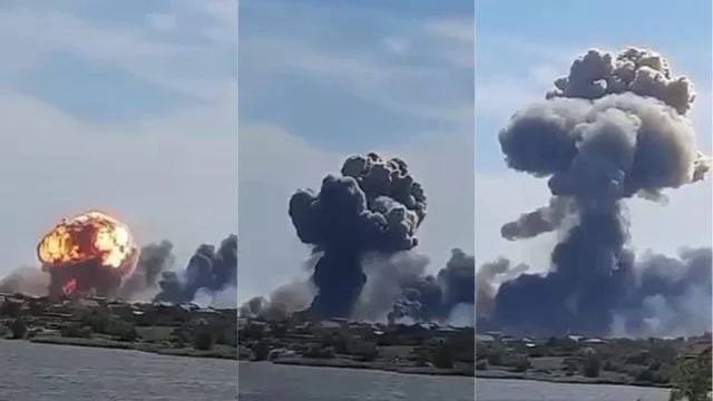 ❗️После взрывов в оккупированном Крыму