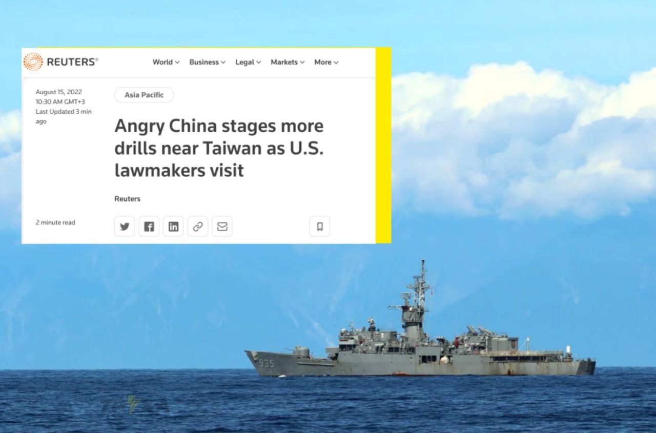 Китай объявил новые военные учения и патрулирование вокруг Тайваня в ответ на вчерашний визит туда делегации конгрессменов США