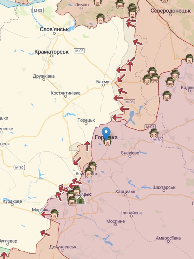 В центре оккупированной Горловки Донецкой области прогремел взрыв