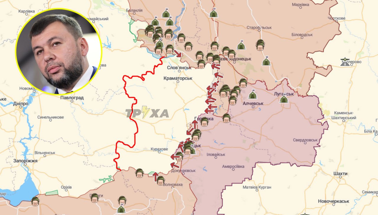 «Референдум» о присоединении «ДНР» к рф проведут только после выхода на границу Донецкой области, – Пенис Душилин