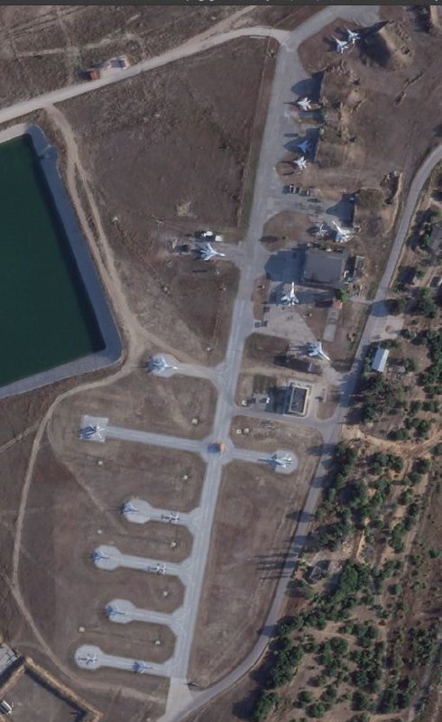 Спутниковые снимки не подтверждают взрывы на аэродроме «Бельбек» в оккупированном Крыму