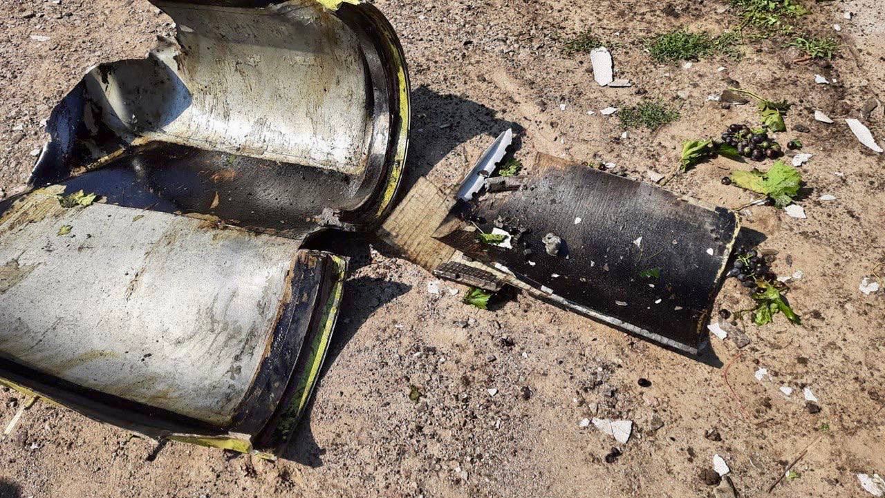 Так выглядят остатки крылатых ракет «Калибр», которые сегодня сбили над Днепропетровской областью