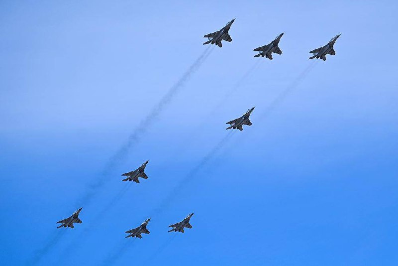 В День Независимости Украины, Россия поднимала свои самолеты в воздух 200 раз