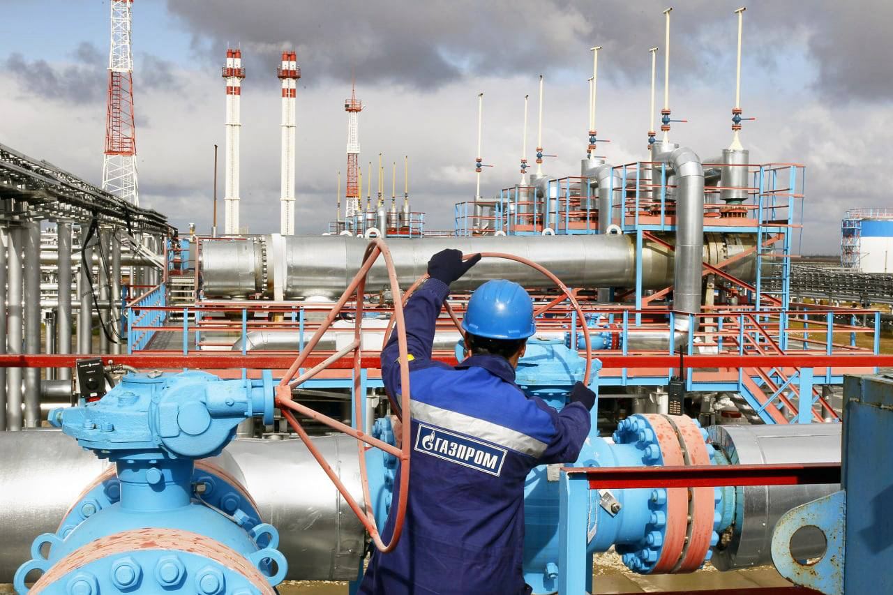 Российский «Газпром» остановил работу газопровода