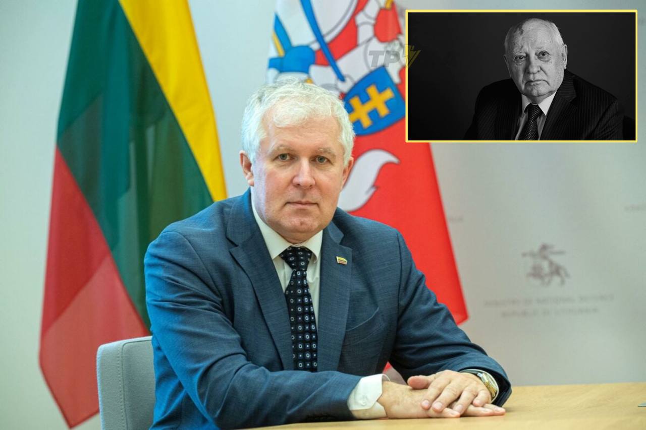 Горбачев был преступником, – министр обороны Литвы Арвидас Анушаускас