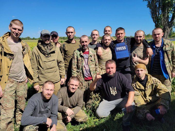 Состоялся очередной обмен: 14 украинских защитников вернулись из плена
