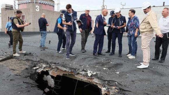 МАГАТЭ также сообщили о сооружениях, которые повреждены на Запорожской АЭС в результате обстрелов