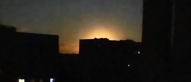 ❗️Одна из ракет, выпущенных по Харькову, упала в Белгородской области, сообщают местные паблики