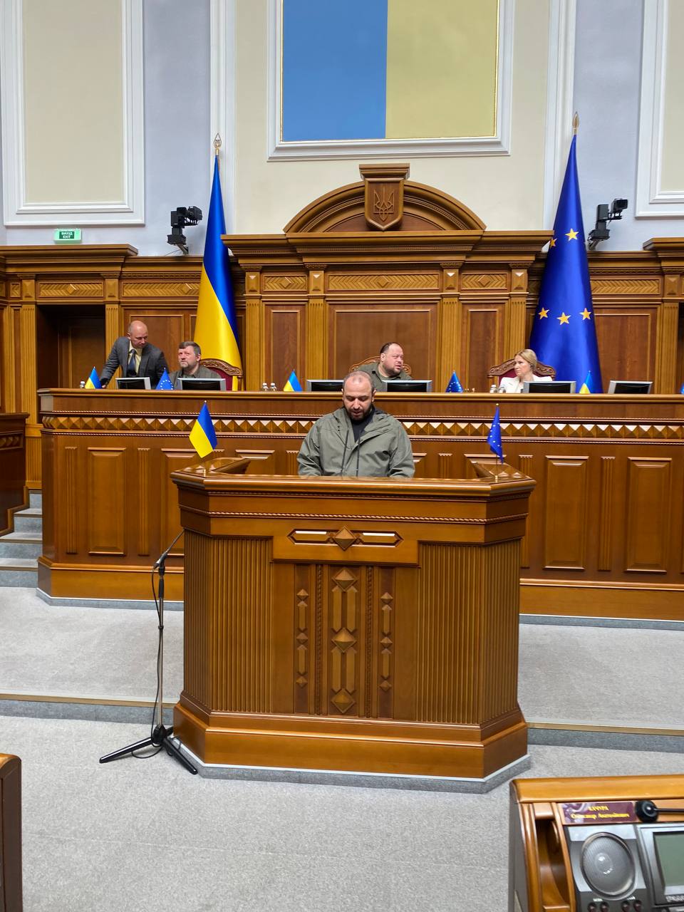 Парламент офіційно призначив нардепа від партії «Голос» Рустема Умерова головою Фонду державного майна