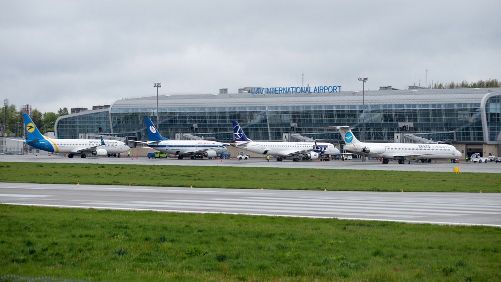 Международный аэропорт «Львов» — первый аэропорт, который может возобновить работу в Украине
