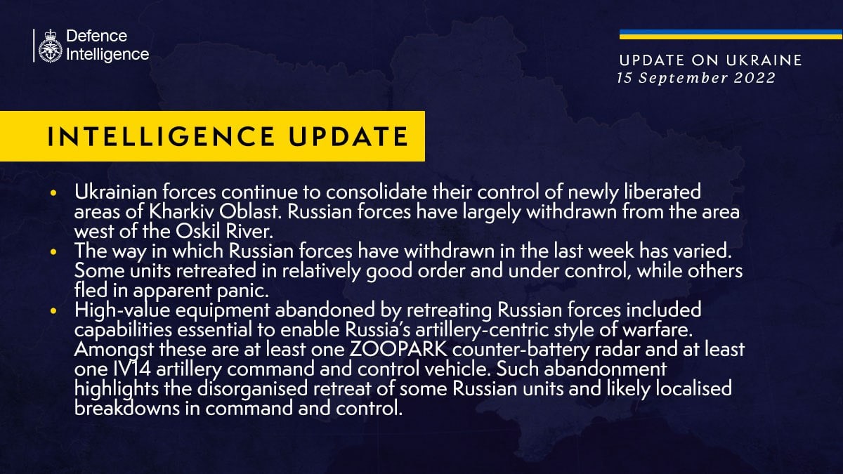 Украинские силы продолжают укреплять контроль над недавно освобожденными территориями Харьковской области
