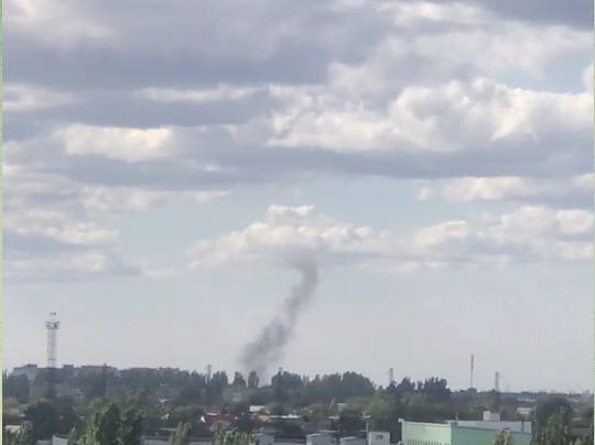 Возле аэропорта Мелитополя звучат взрывы