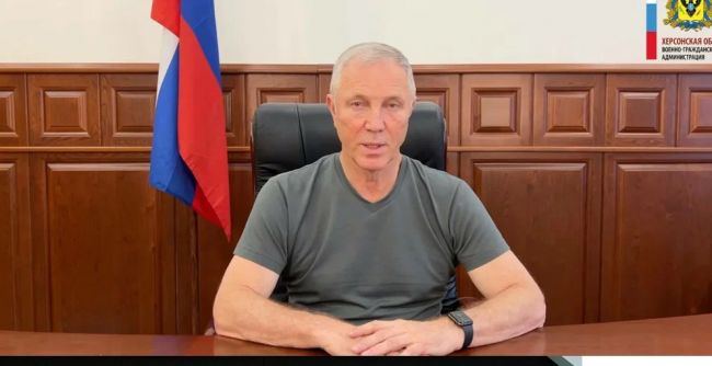 Гауляйтер Сальдо сообщил, что принято решение о проведении «референдума» по присоединению Херсонской области к России
