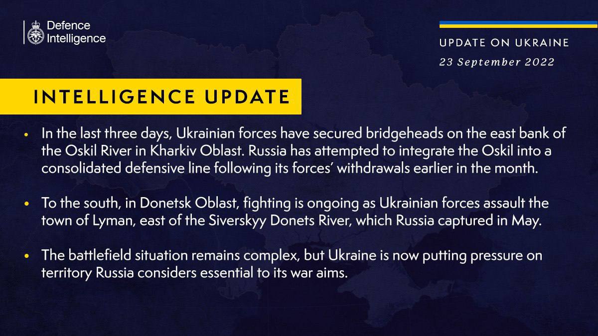 ВСУ вытесняют врага — британская разведка об успехах Украины на востоке 