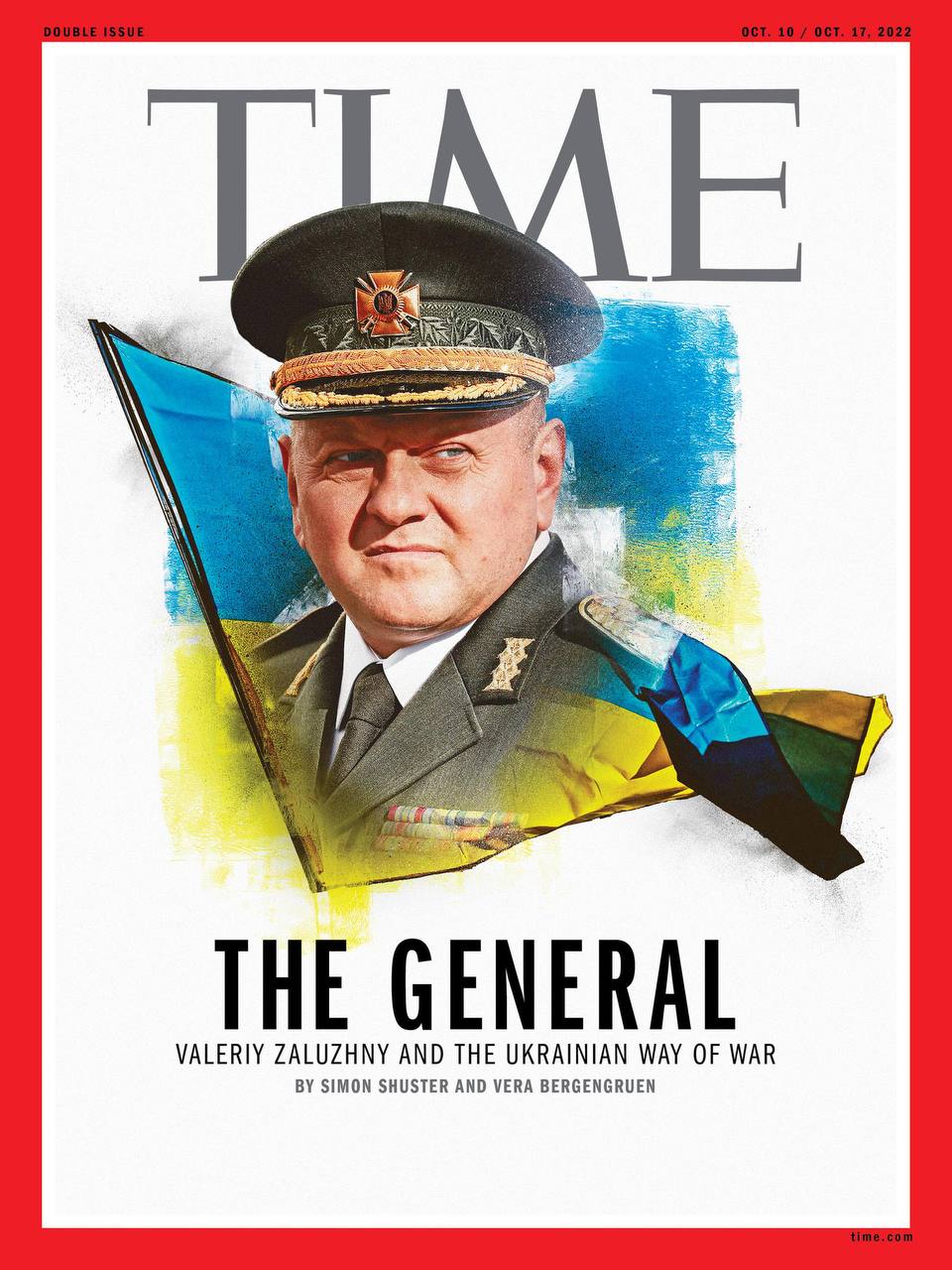 «Внутри украинского контрнаступления, которое изменило ход войны»: главнокомандующего ВСУ Залужного поместили на новую обложку журнала TIME