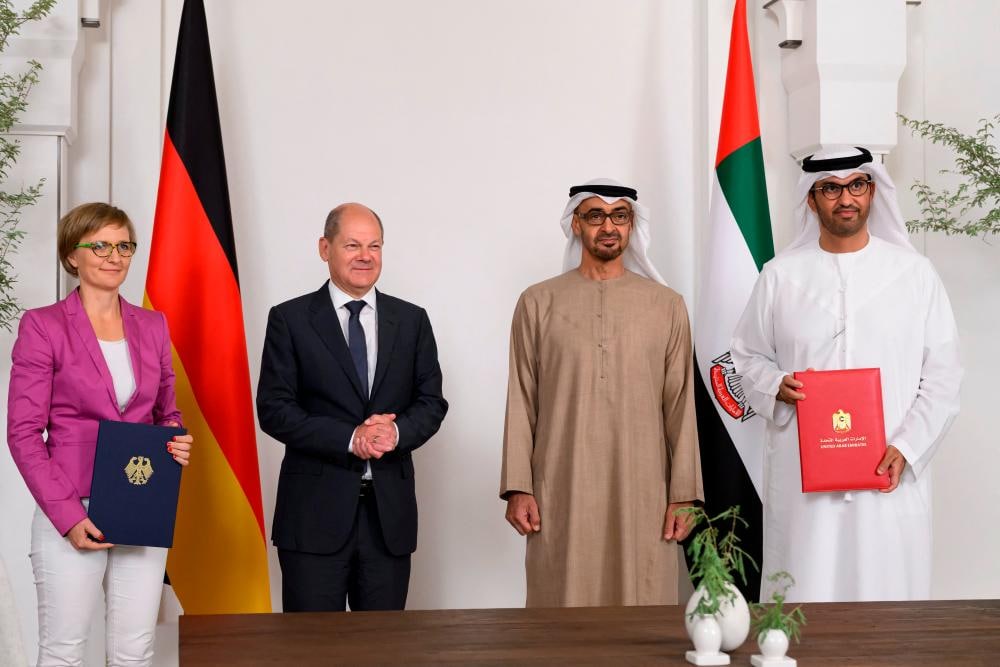 🔋 Німеччина та Об’єднані Арабські Емірати підписали угоду про «енергетичну безпеку»
