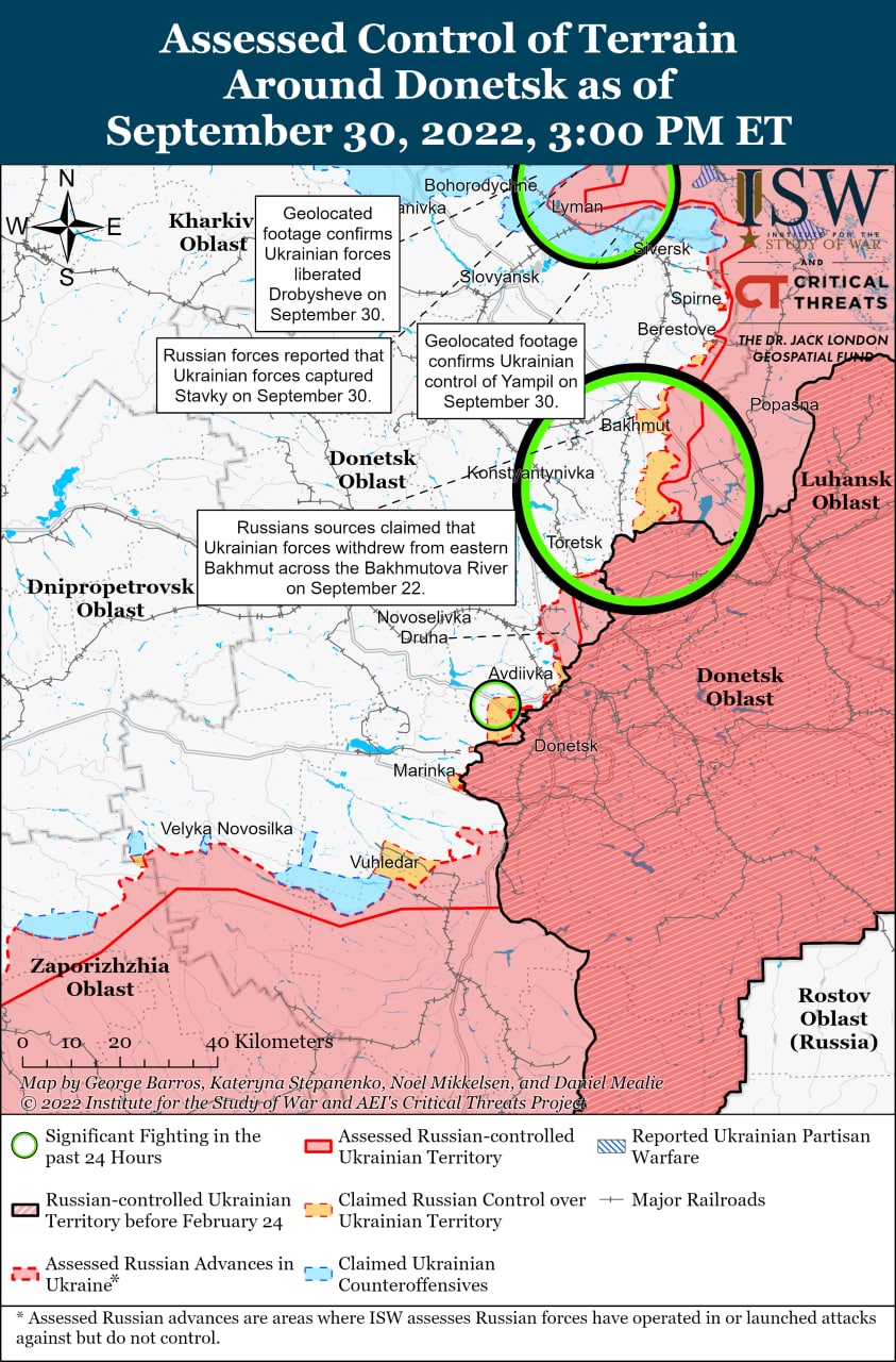 ВСУ захватят или окружат Лиман