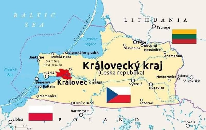 😄В Чехии предлагают провести референдумы о присоединении к стране российского Калининграда 