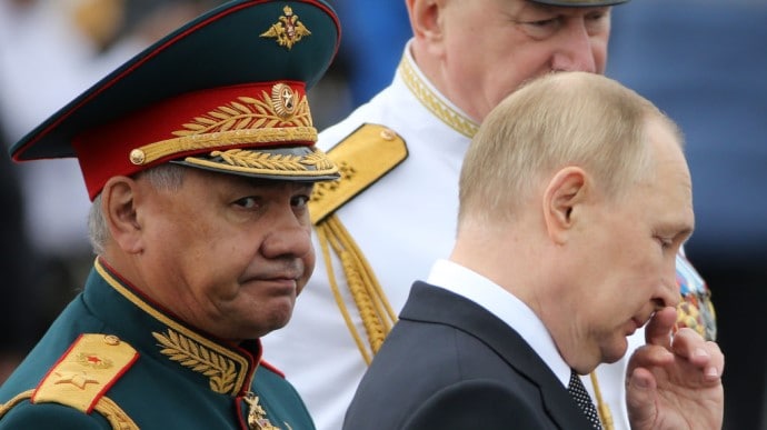 Путин пытается переложить вину за поражения на фронте на министра обороны Шойгу — ISW