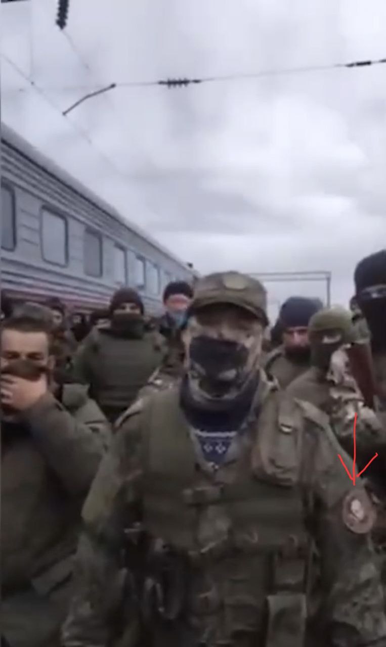 На видео, где мобилизованные россияне