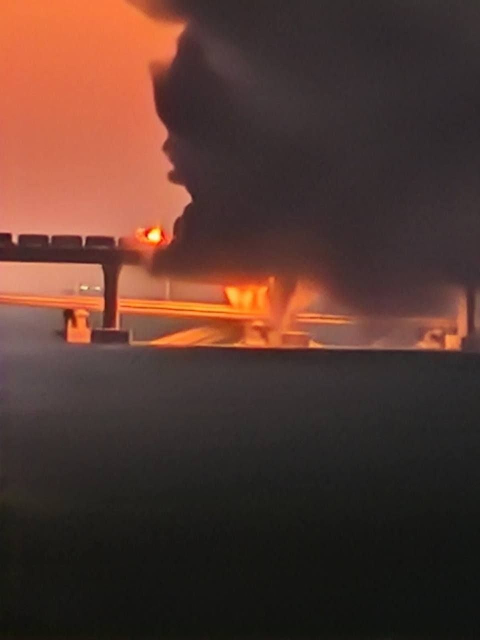 ❗️На Крымском мосту утром прогремел взрыв