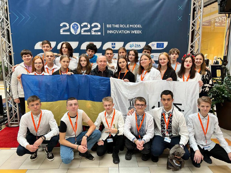 Юные украинские ученые и исследователи везут 40 золотых медалей из Хорватии