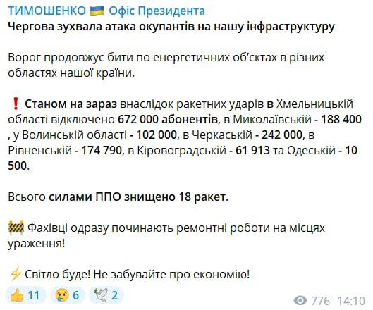 Заместитель председателя ОПУ Кирилл Тимошенко