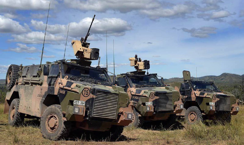⚡️Австралия предоставит Украине 30 бронетранспортеров Bushmaster, а также разместит до 70 инструкторов в Великобритании для обучения украинских военных 
