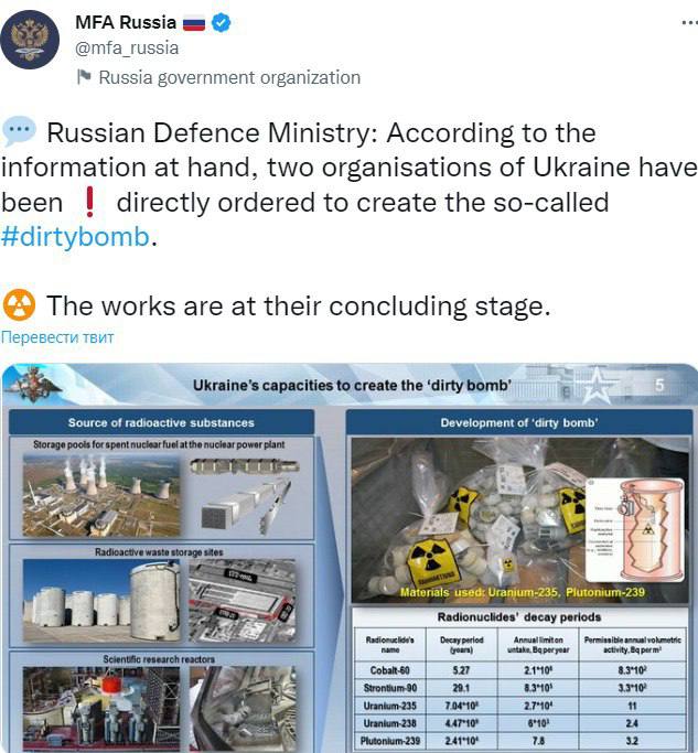 «Украина завершила подготовку к «провокации