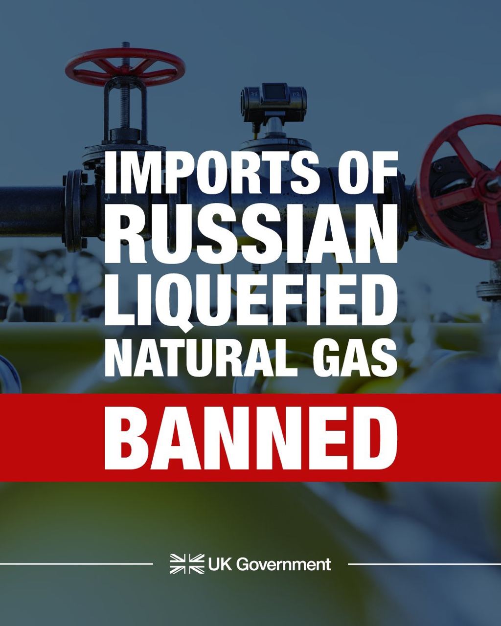 🇬🇧 Велика Британія заборонить імпорт зрідженого природного газу з росії