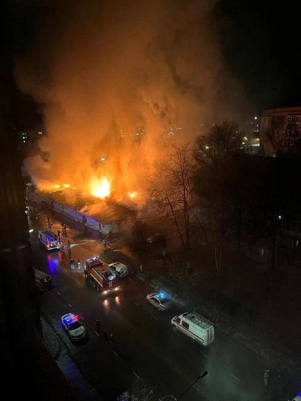 В России случился пожар в