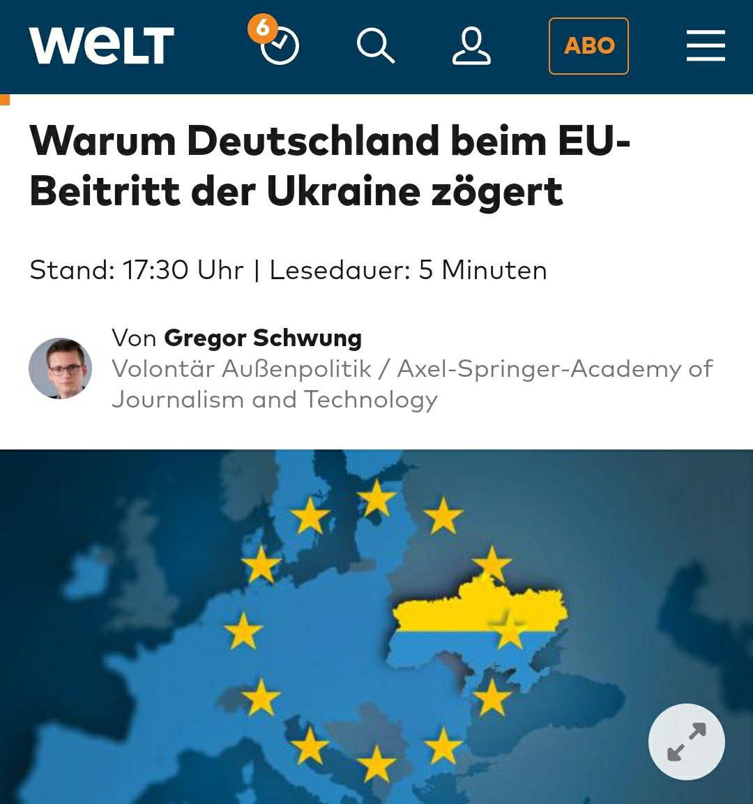 ❗️Подготовка к вступлению Украины в ЕС займет несколько лет