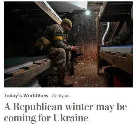 ⚡️В Украине обеспокоены возможной победой республиканцев, которые грозились перекрыть поток помощи, на промежуточных выборах в Конгресс США, — Washington Post