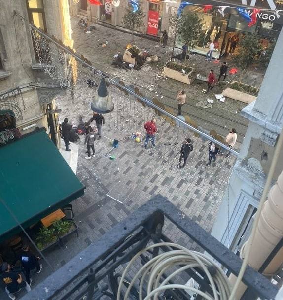 В центре Стамбула прогремел взрыв на пешеходной туристической улице