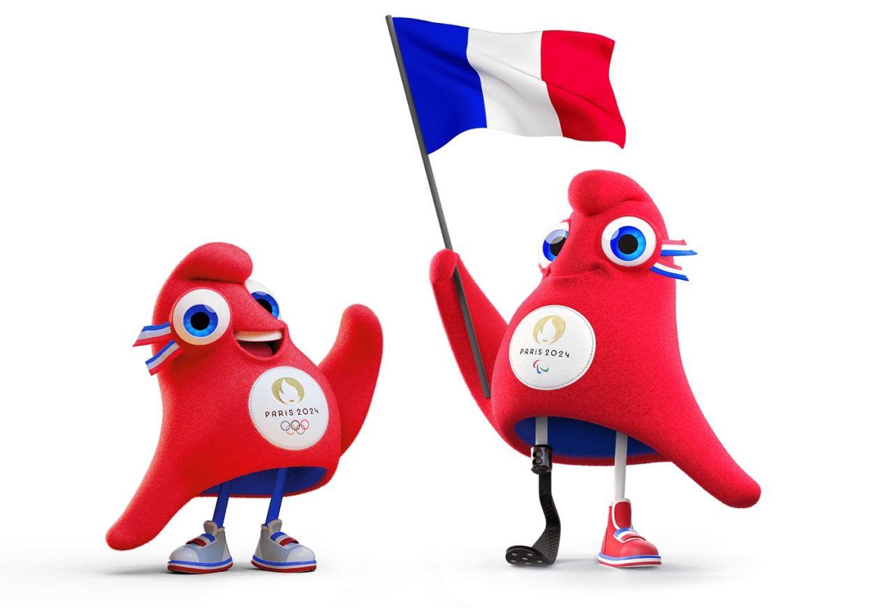 Талисманом летних Олимпийских игр-2024, которые пройдут в Париже, стали красные фригийские колпаки