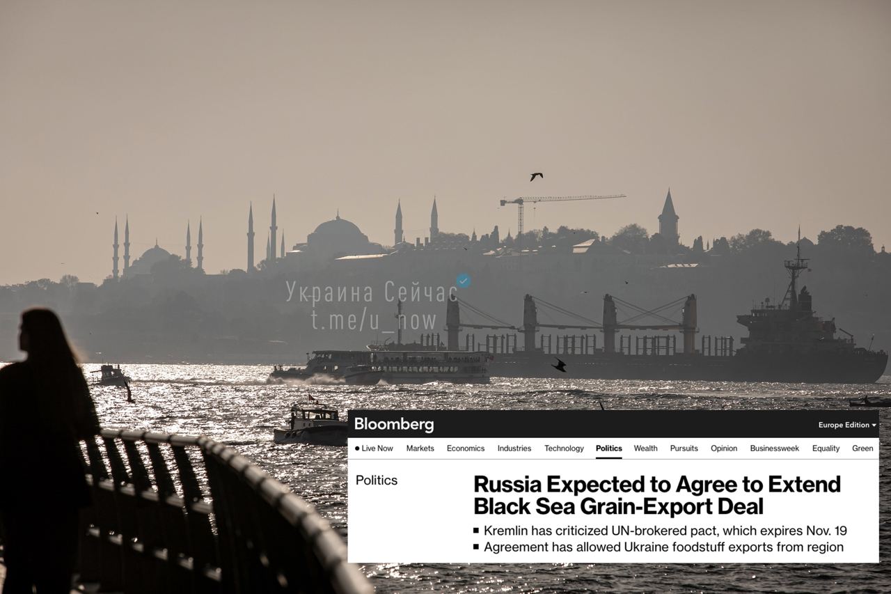 Россия согласится продлить зерновое соглашение, - Bloomberg