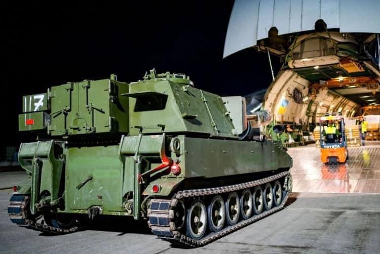 Норвегия отгружает Украине САУ M109 и 20 000 запасных частей к передаваемым ранее