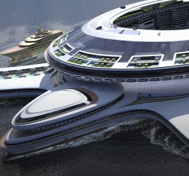 В Саудовской Аравии планируют построить гигантскую яхту-ковчег в форме черепахи, стоимостью в 8 миллиардов долларов