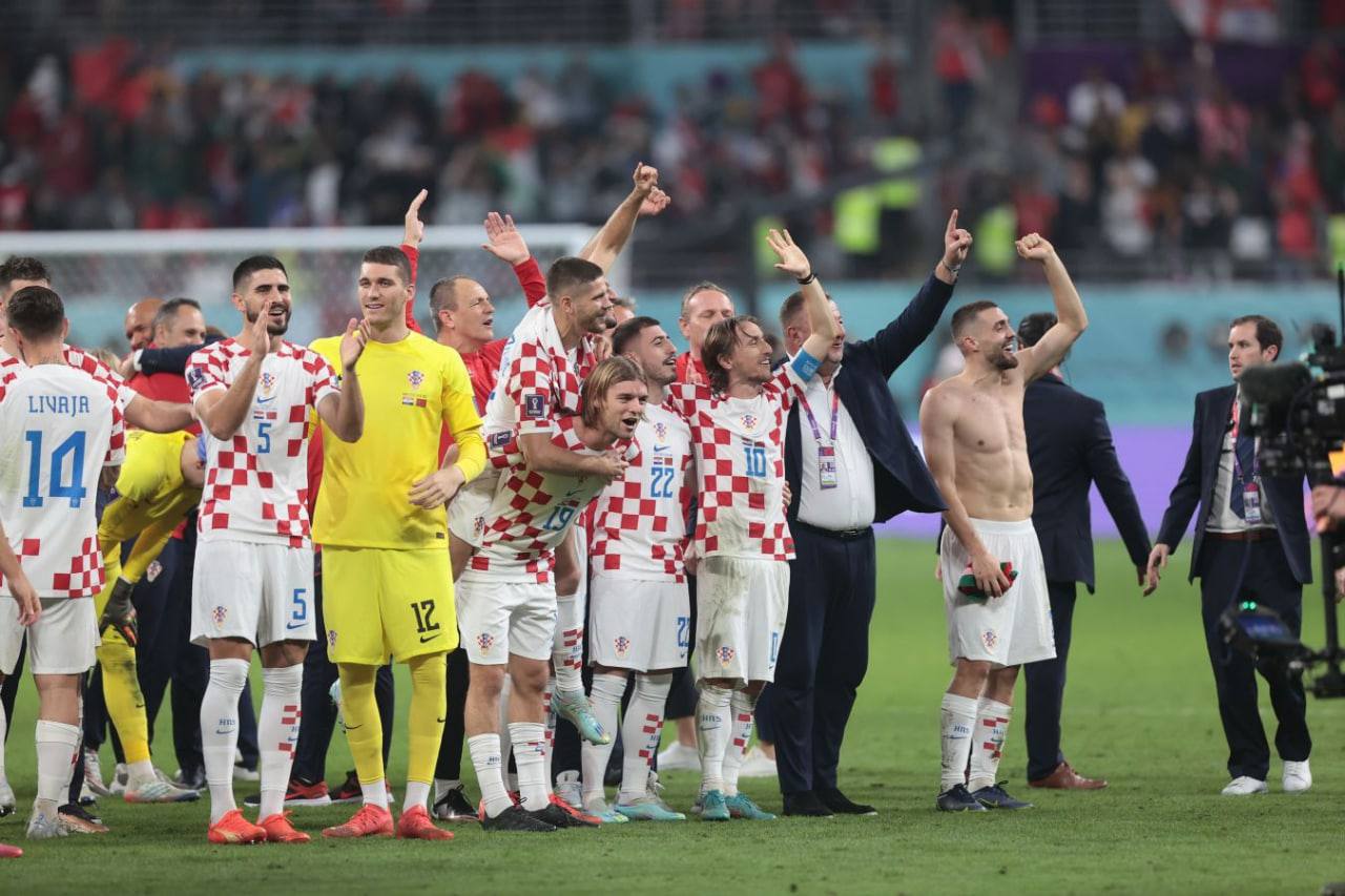Хорватская сборная стала бронзовым призером футбольного чемпионата мира