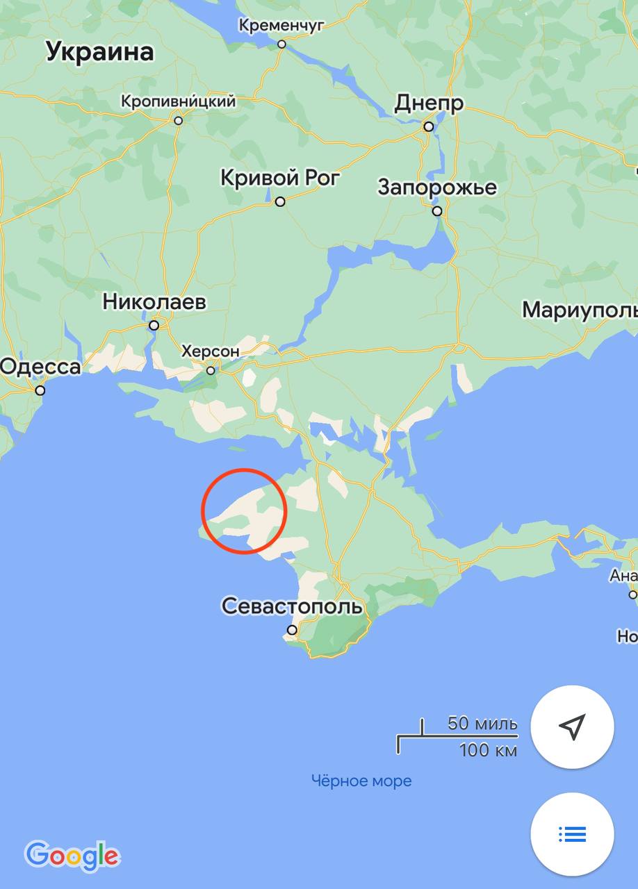 В Крыму был замечен украинский