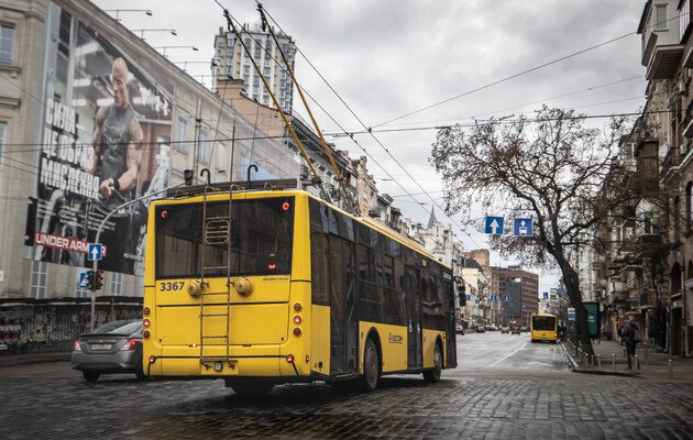 В Киеве прекращается работа наземного