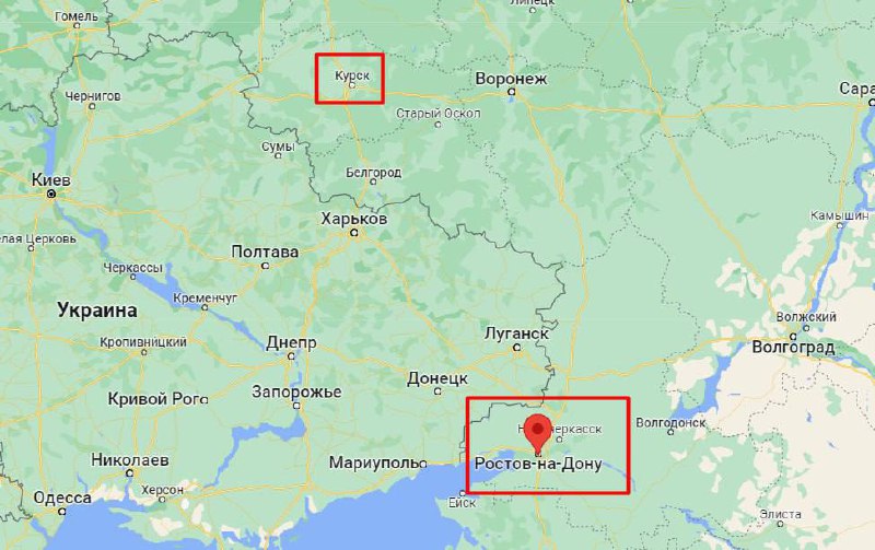 🔥 В Ростове и Курске сообщают о взрывах, - пишут местные паблики