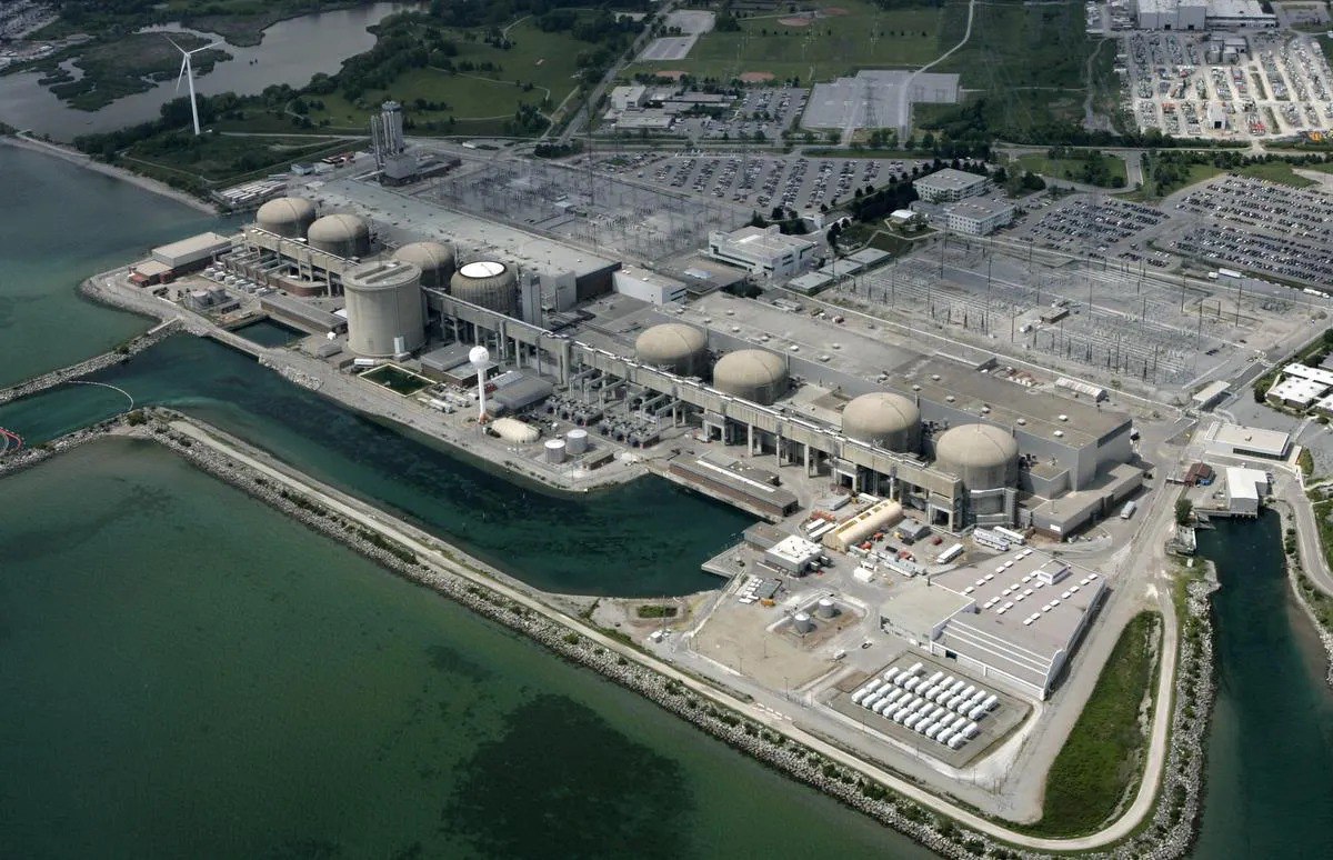 🗺 Канадська АЕС Пікерінг на північному березі озера Онтаріо – одна з найстаріших атомних електростанцій у світі 