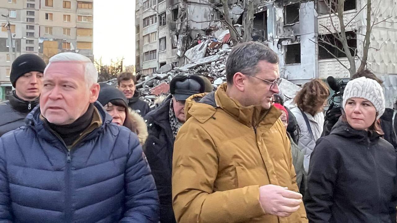 Глава МИД Германии Анналена Бербок посетила Харьков