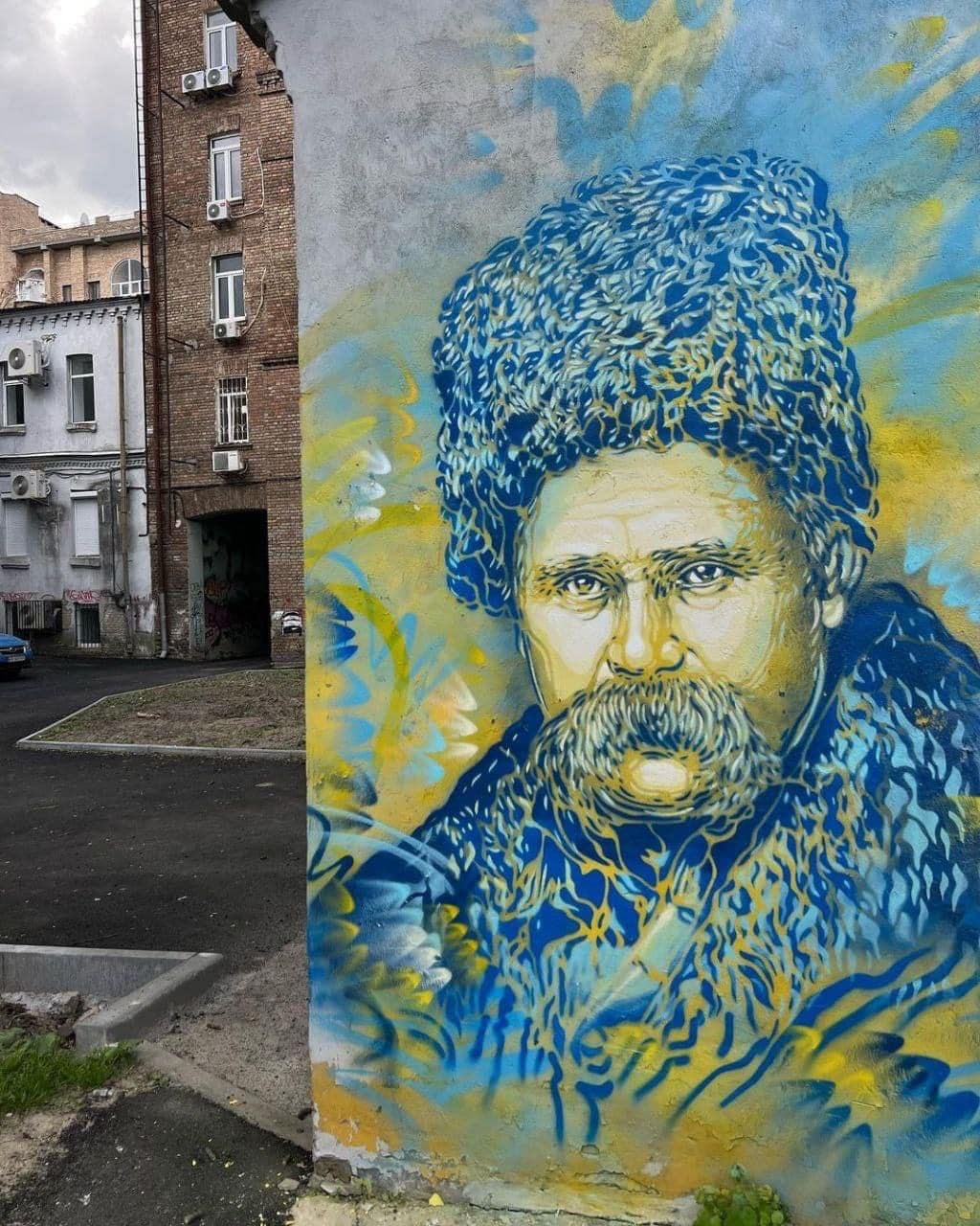 Известный французский художник Кристиан Гэми недавно посетил четыре украинских города, где оставил несколько своих работ