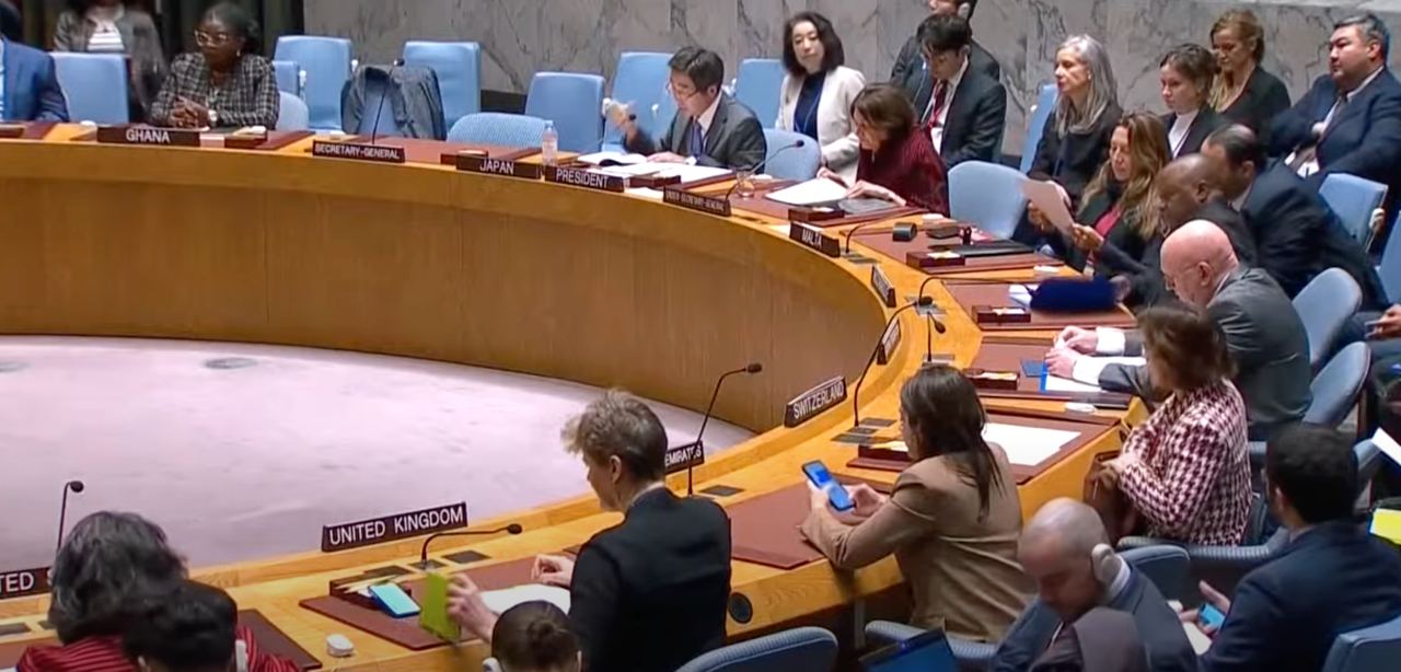 Прямо сейчас проходит заседание Совета безопасности ООН по вопросу войны в Украине