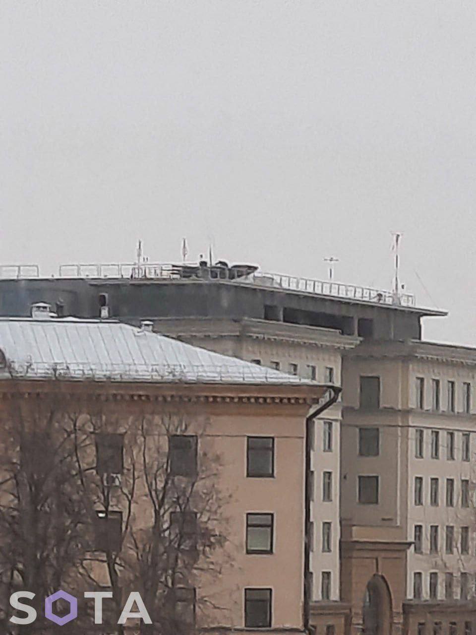 ⚡️В центрі Москви на дах  затягнули чергову ППО