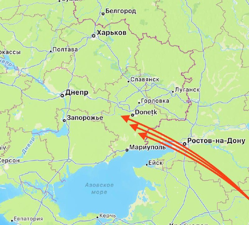 ❗️Несколько ракет зафиксировано в направлении Днепропетровской и Запорожской областей