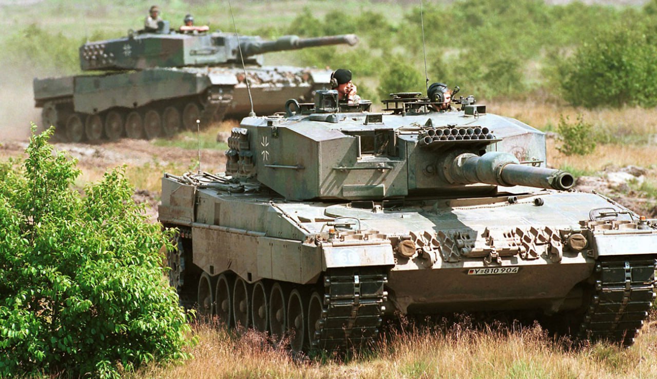 ⚡️Первый батальон танков Leopard 2